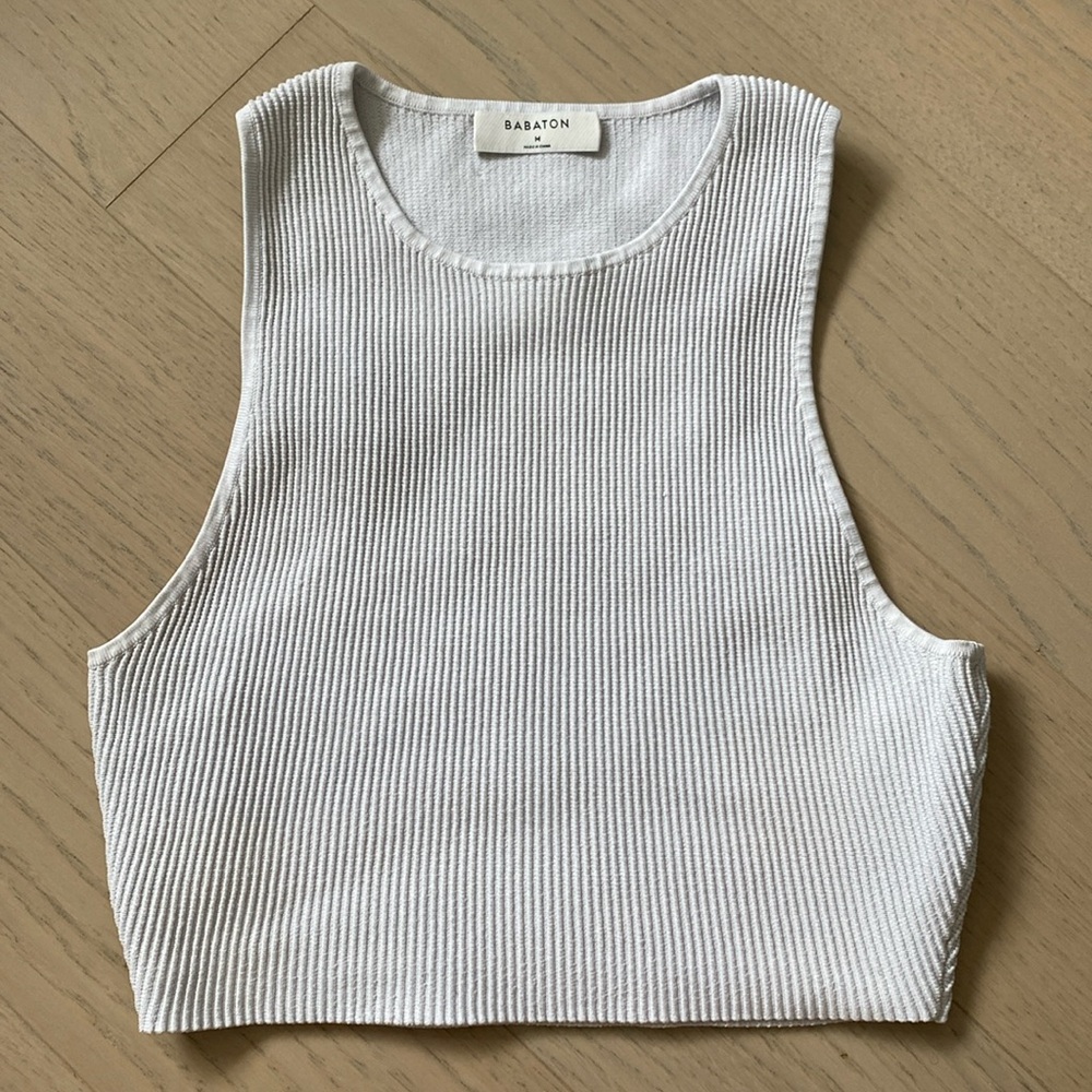 NWOT Aritzia Babaton Sculpt Knit Top